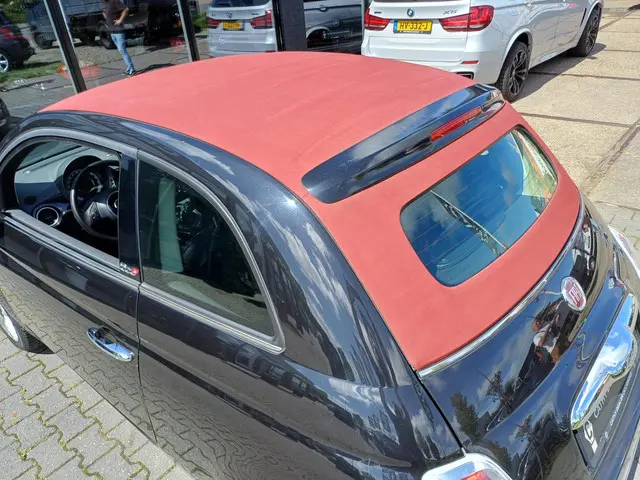 Fiat 500C 1.2 Lounge Cabrio Navi Airco 2016 Benzine 13