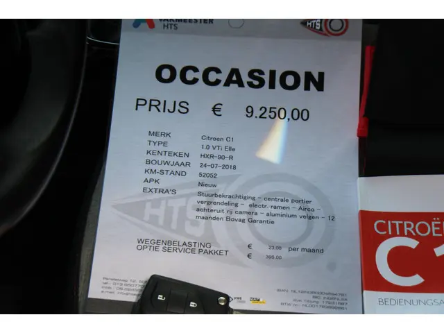 Citroën C1 1.0 VTi Elle Camera 2018 Benzine 24