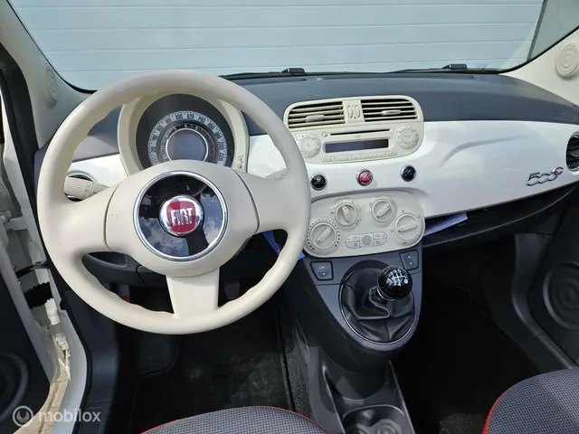 Fiat 500C 1.2 Popstar Cabrio zeer netjes!!! 2015 Benzine 9