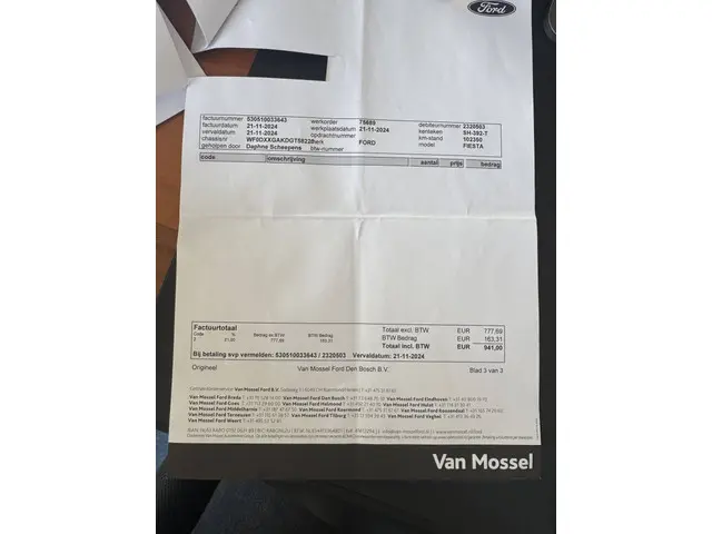 Ford Fiesta 1.0 EcoBoost Titanium 101 PK 2016 Benzine 20