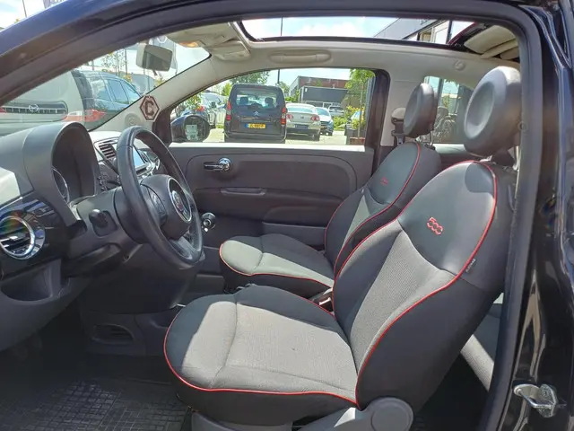 Fiat 500C 1.2 Lounge Cabrio Navi Airco 2016 Benzine 16