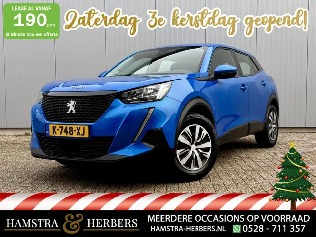 Peugeot 2008 1.2 PureTech Active blauw 2021 Benzine