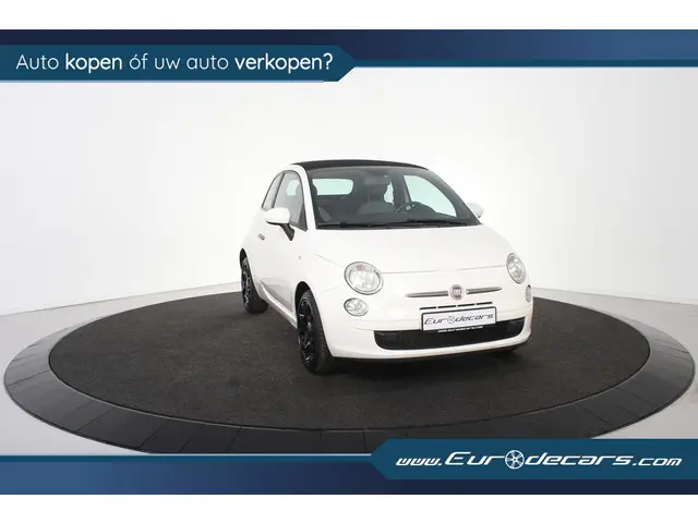 Fiat 500C TwinAir Lounge *Leer*Cabrio*Airco* 2012 Benzine 6
