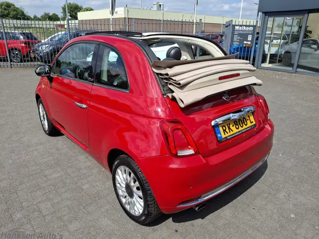 Fiat 500 1.2 Lounge Cabrio 2016 Benzine 3