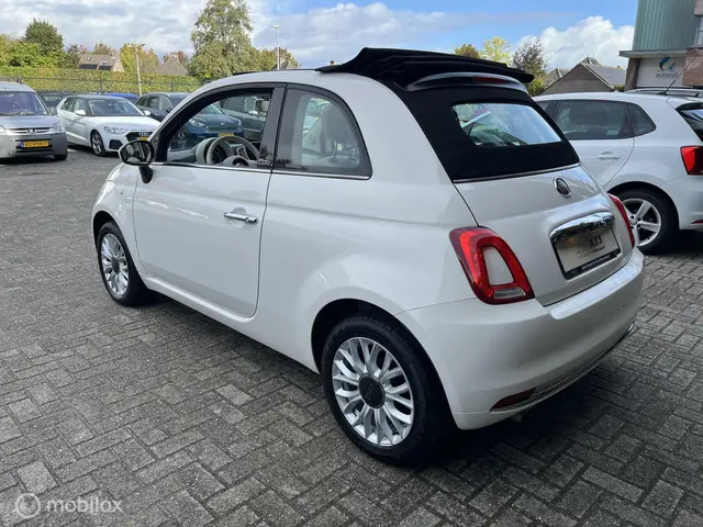 Fiat 500C 1.2 Lounge CABRIO*AIRCO*CRUISE*PDC* 2019 Benzine 6