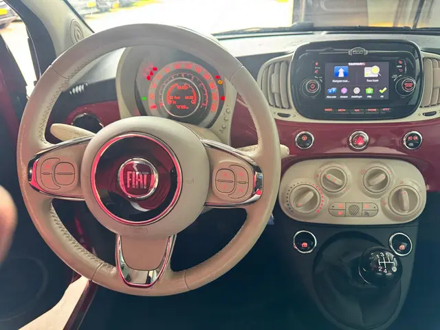 Fiat 500 1.2 Lounge Panorama/Airco/PDC 2018 Benzine 16