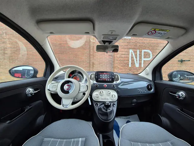 Fiat 500 1.2 Lounge Navi, Cruise, NAP, 1e eig 2019 Benzine 9