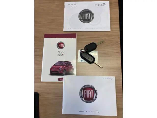 Fiat 500C 0.9 TwinAir Lounge Cabrio leder 2014 Benzine 15