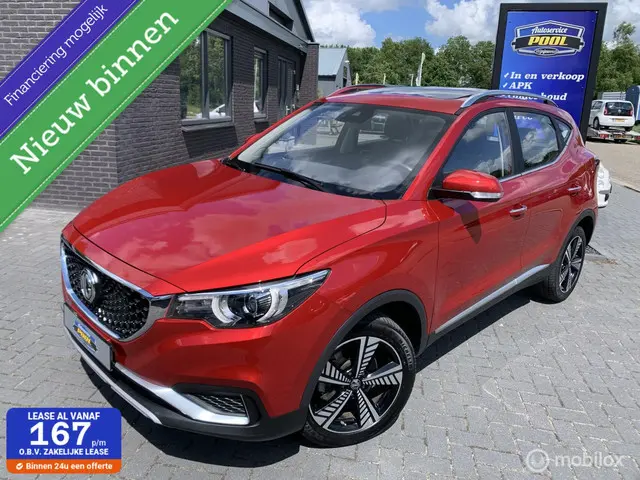 MG MG ZS EV Luxury 45 kWh|PANO|Keyless|Leer 2019 Elektrisch