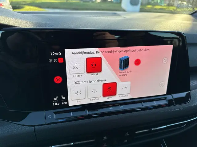 Volkswagen Golf 1.4 eHybrid GTE 2022 Hybride Benzine 15