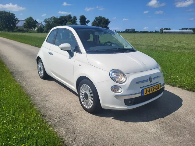 Fiat 500 1.2 Pop airco panoramadak 2012 Benzine 32