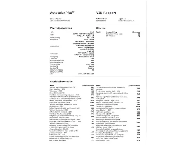 CUPRA Formentor 1.4 e-Hybrid 2023 Hybride Benzine 39