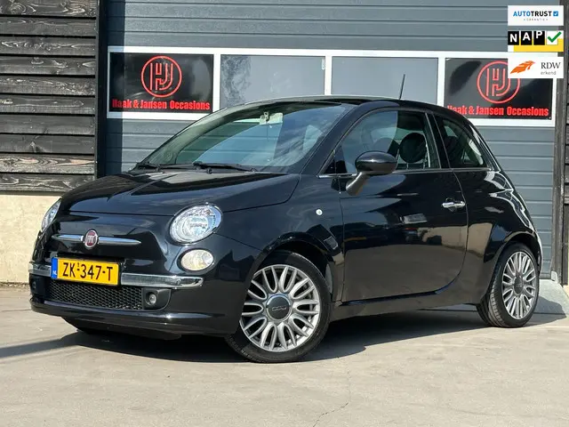 Fiat 500C 1.2 Lounge Panoramadak - Clima - Leder 2015 Benzine