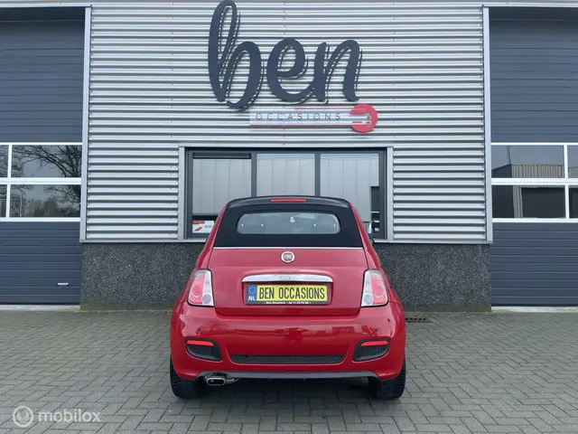 Fiat 500C 1.2 S Sport Cabrio TOPSTAAT!!! 2014 Benzine 10