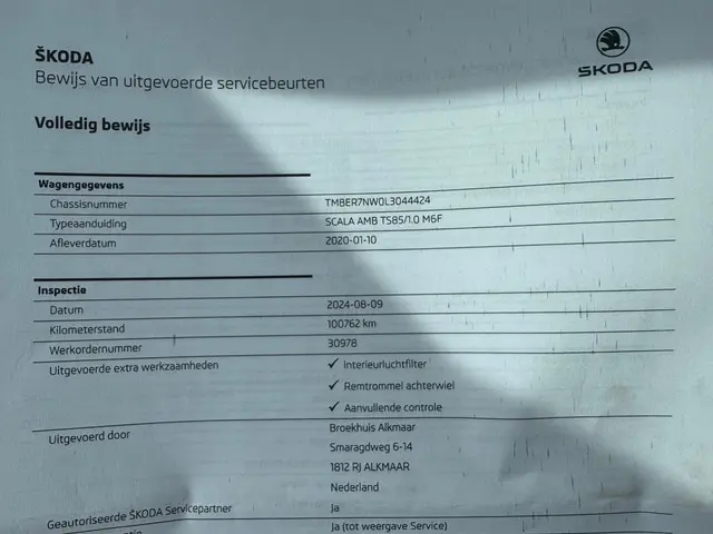 Škoda Scala 1.0 TSI * Cruise * PDC * Trekhaak * 2020 Benzine 42