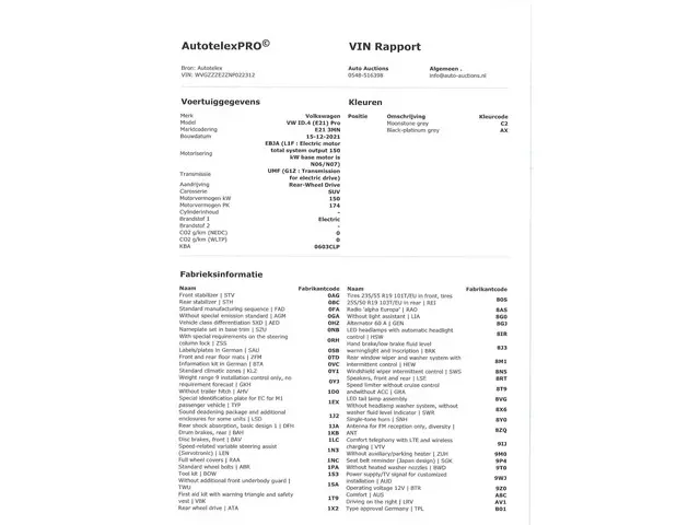 Volkswagen ID.4 Pro 77 kWh 150KW 2022 Elektrisch 24