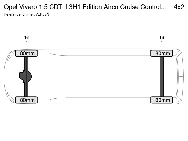 Opel Vivaro 1.5 CDTI L3H1 Edition 2021 Diesel 35