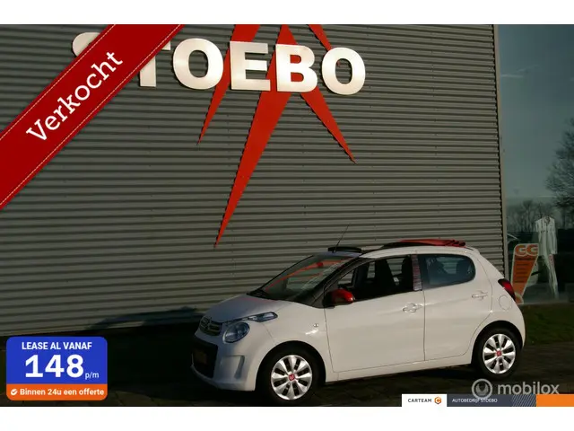 Citroën C1 1.0 e-VTi Airscape Feel Verkocht 2015 Benzine