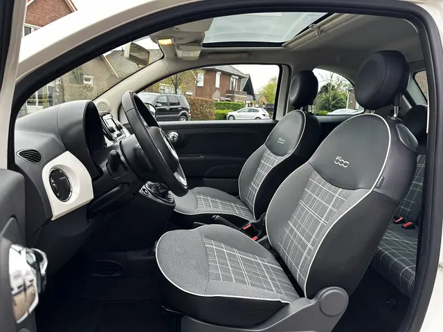 Fiat 500 1.2 Lounge Airco Panoramadak PDC 2016 Benzine 7