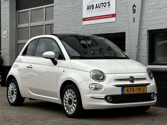 Fiat 500 1.2 Lounge Airco Panoramadak PDC 2016 Benzine 4