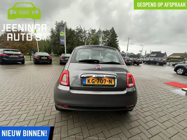 Fiat 500 0.9 TwinAir Turbo Popstar|Airco 2016 Benzine 14