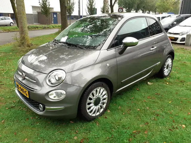 Fiat 500 1.2 Lounge *airco*pano*NAVI*PDC achter* 2016 Benzine 4