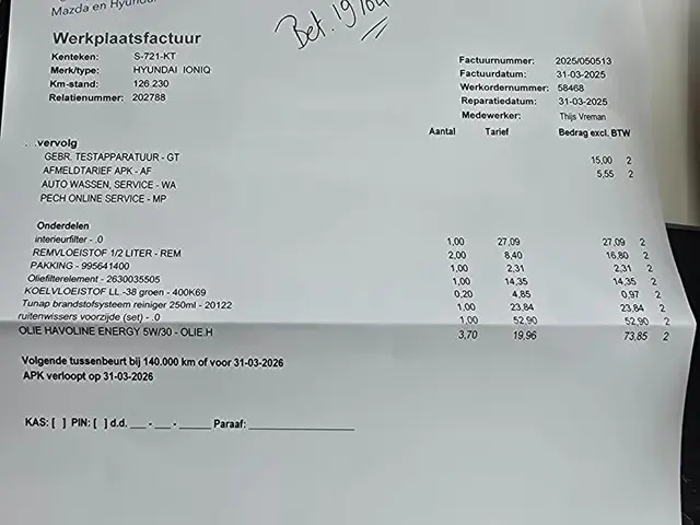 Hyundai IONIQ 1.6 GDi i-Motion 2018 Hybride Benzine 37