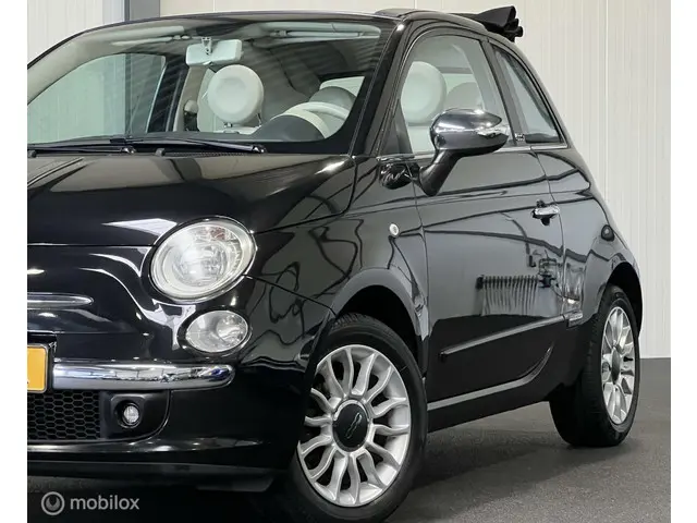 Fiat 500 1.2 Lounge [ leder historie LM ] 2014 Benzine 15