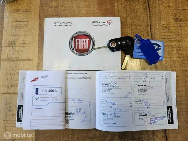 Fiat 500C 1.2 Popstar Cabrio zeer netjes!!! 2015 Benzine 17