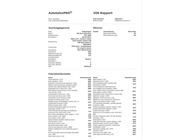 Volkswagen ID.4 Pro 77 kWh 2022 Elektrisch 27