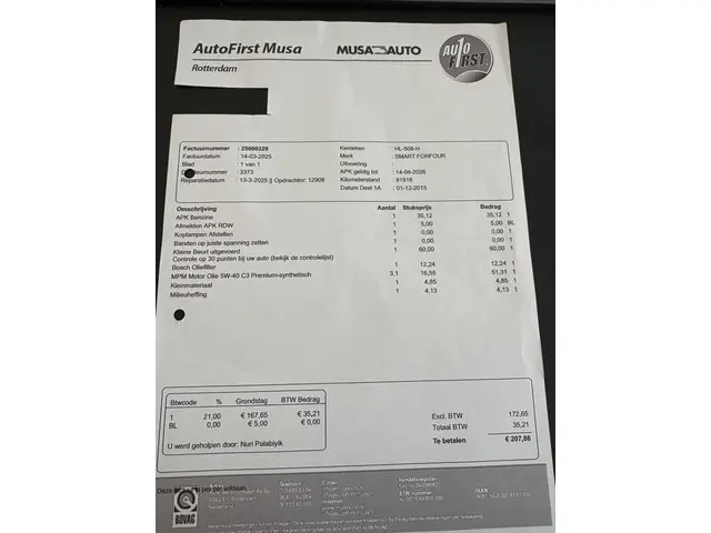 Smart Forfour 1.0 Pure 2015 Benzine 21