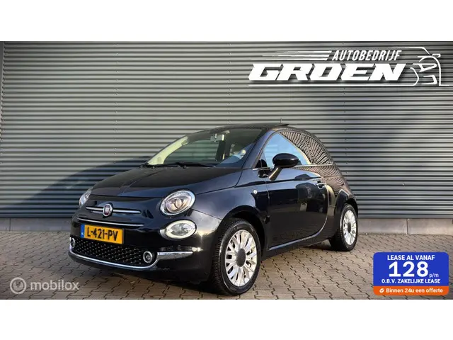 Fiat 500 1.2 Lounge PANO|AIRCO|GARNATIE 2015 Benzine