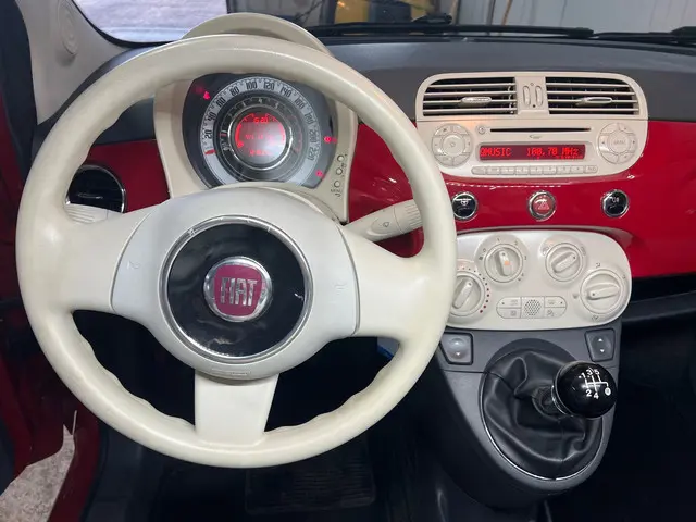 Fiat 500C 1.2 Popstar Cabrio zeer netjes. 2014 Benzine 12