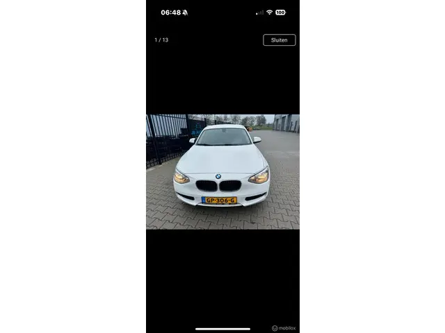 BMW 1 Serie 116i Business 2012 Benzine