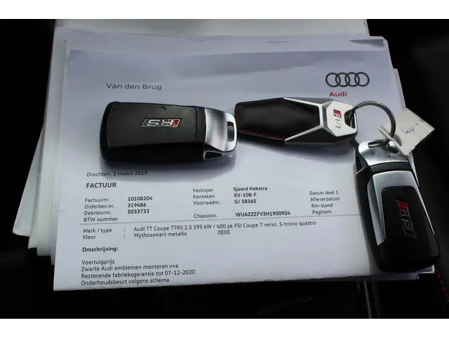 Audi TT 2.5 TFSI TT RS quattro 2016 Benzine 35
