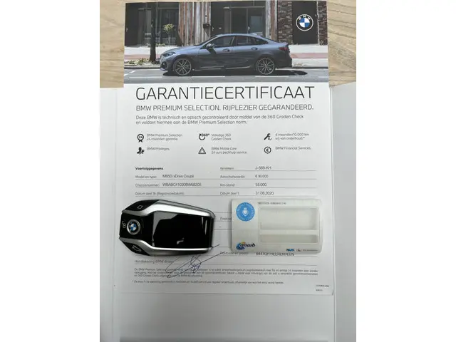 BMW 8 Serie M850i xDrive High Executive 2020 Benzine 55