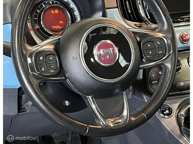 Fiat 500 1.2 Lounge [ panorama climate LM ] 2016 Benzine 22