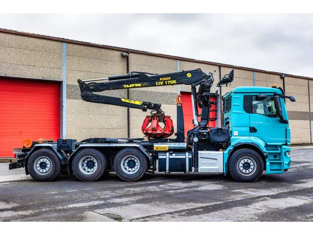 MAN TGS 35.520 BL-8x4-4 BL+TAJFUN L170 K 2023 Diesel 8
