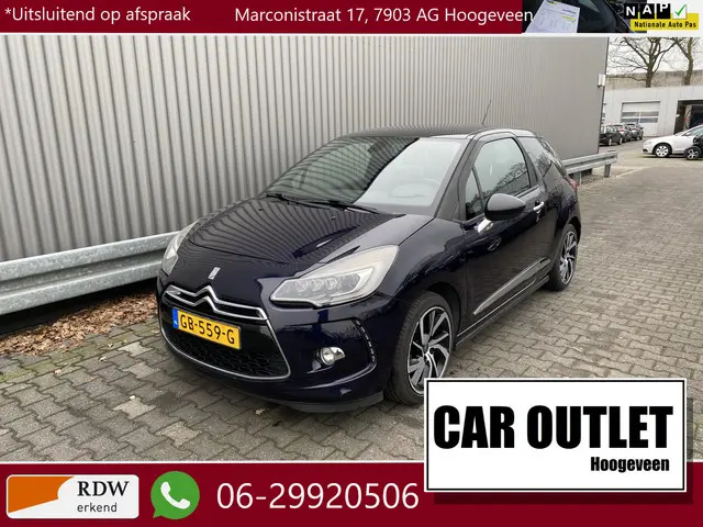 Citroën DS3 1.2 PureTech So Chic 2015 Benzine