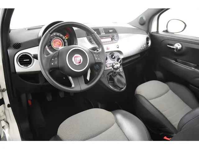 Fiat 500C TwinAir Lounge *Leer*Cabrio*Airco* 2012 Benzine 17