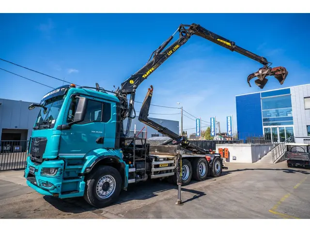 MAN TGS 35.510 8X4-4 BL + TAJFUN L170 K 2022 Diesel