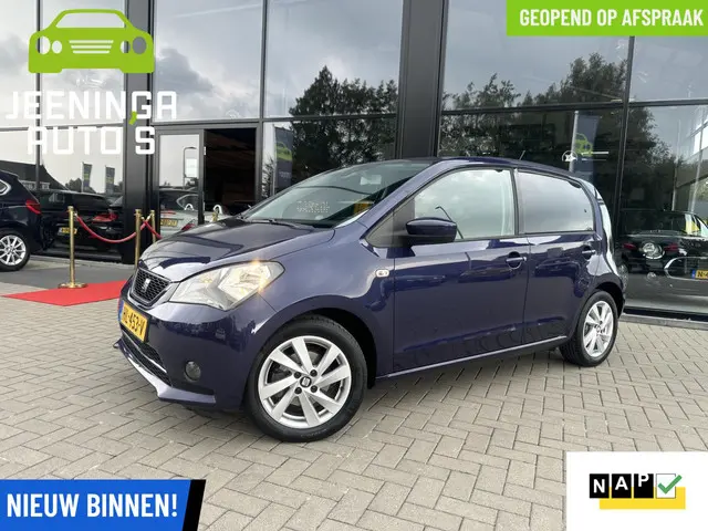 SEAT Mii 1.0 Sport Connect|Airco|Cruise|NAP 2016 Benzine
