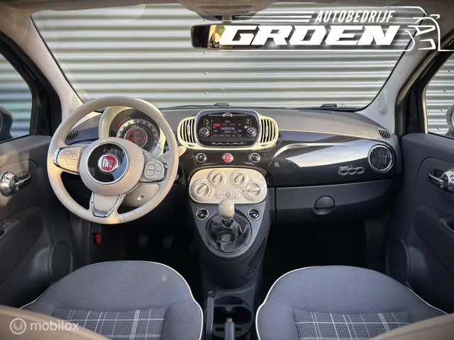 Fiat 500 1.2 Lounge PANO|AIRCO|GARNATIE 2015 Benzine 18