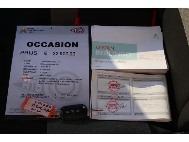 Citroën Berlingo XL 1.2 PureTech Feel 7p. 2021 Benzine 23