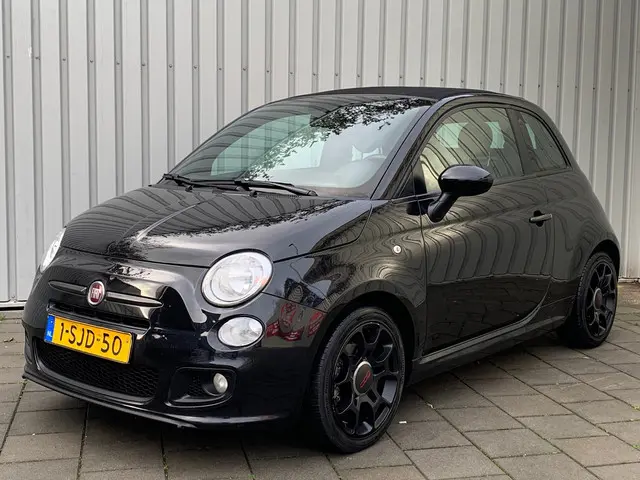 Fiat 500C 0.9 TwinAir Rock|Cabrio|Airco|Leder| 2012 Benzine