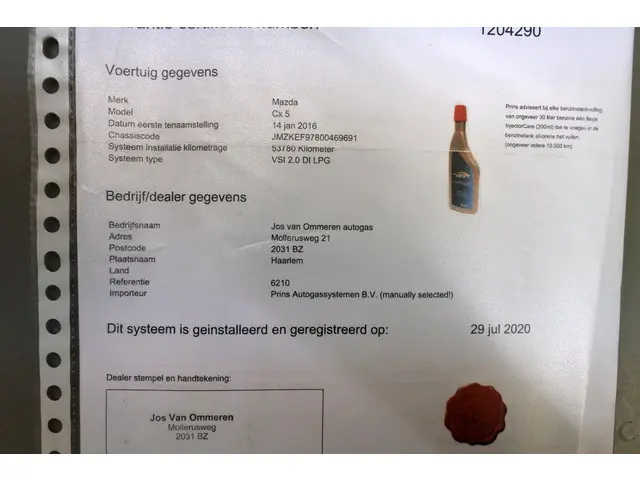 Mazda CX-5 2.0 165pk Automaat GT LPG G3 2016 LPG/Gas 41