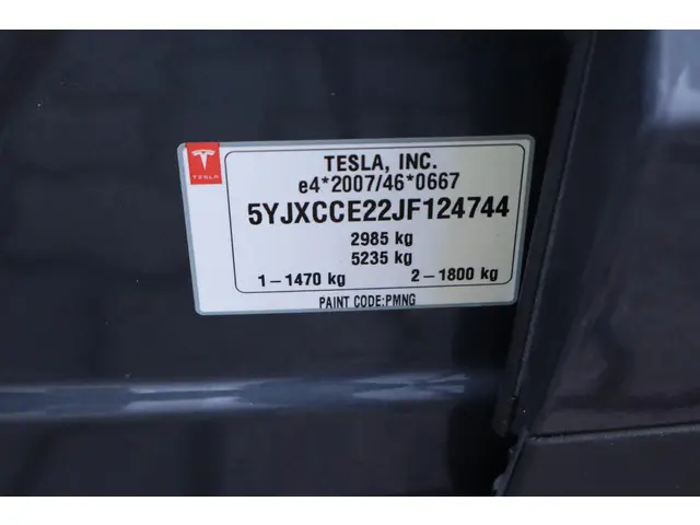 Tesla Model X 75D Base 6p. 2018 Elektrisch 24