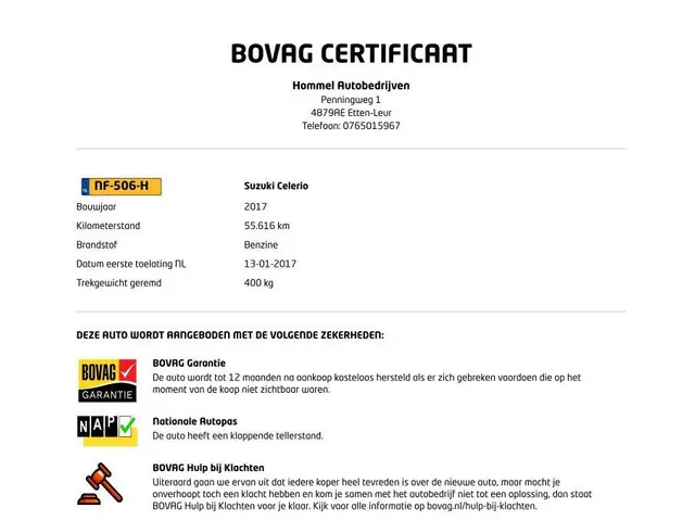 Suzuki Celerio 1.0 Comfort 2017 Benzine 2