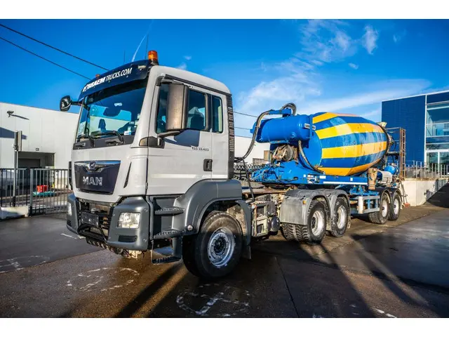 MAN TGS 33.420 BBS +LIEBHERR 12M3 2017 Diesel