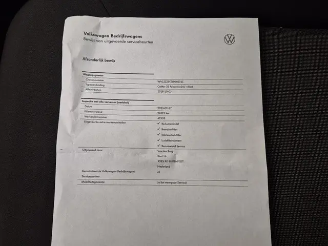 Volkswagen Crafter 35 2.0 TDI L3H3 Highline 2018 Diesel 36